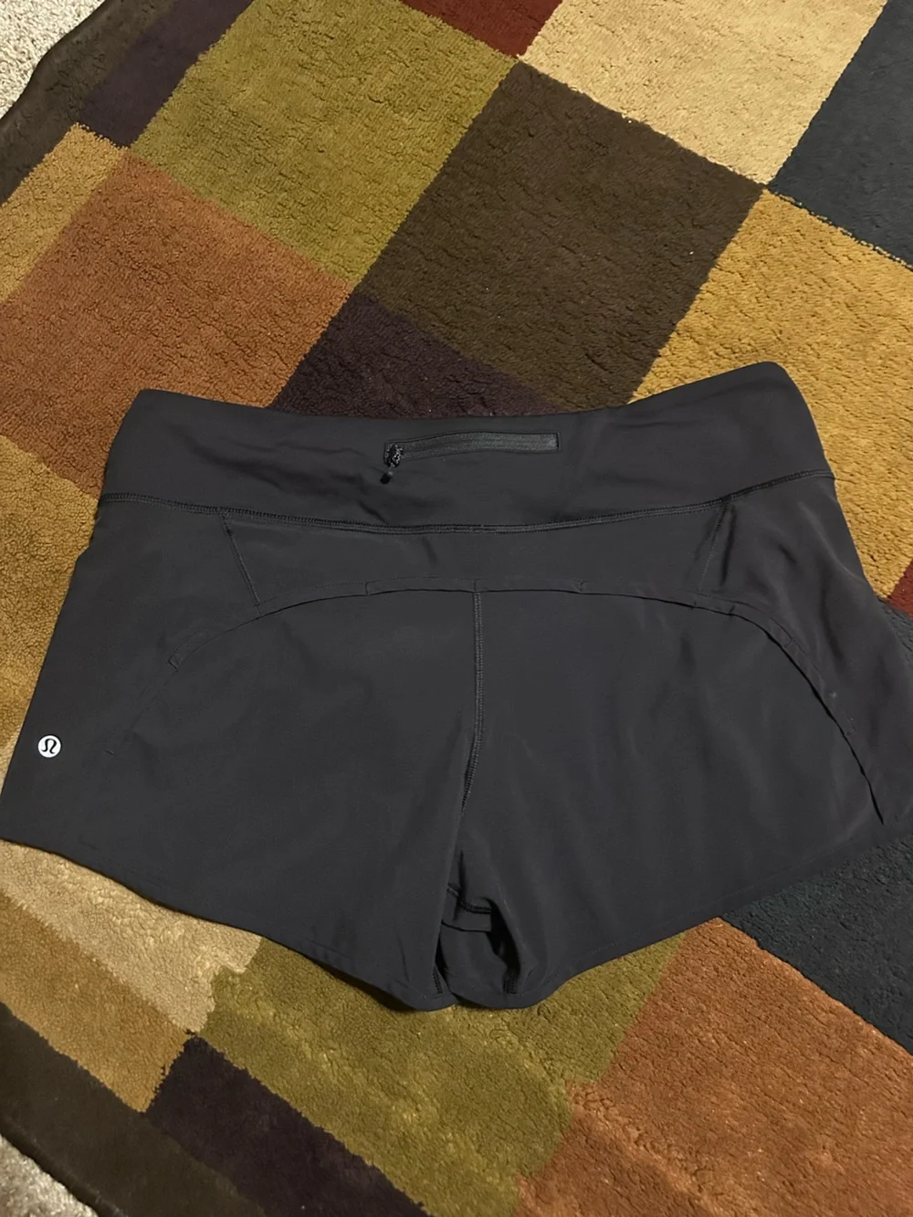 Lululemon Black Speed Up Shorts